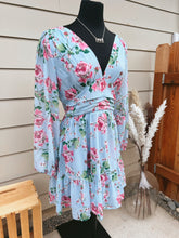 Load image into Gallery viewer, V Neck Floral Print Dress
