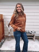 Load image into Gallery viewer, Cinnamon Longhorn Sweater
