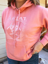 Load image into Gallery viewer, Ariat Dusty Rose Hoodie
