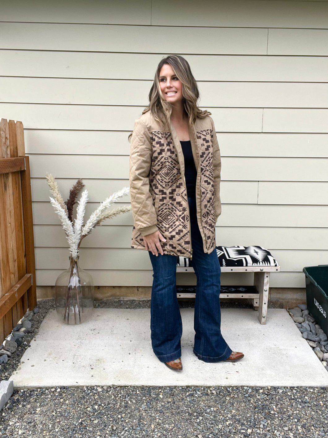 Brown Aztec Jacket