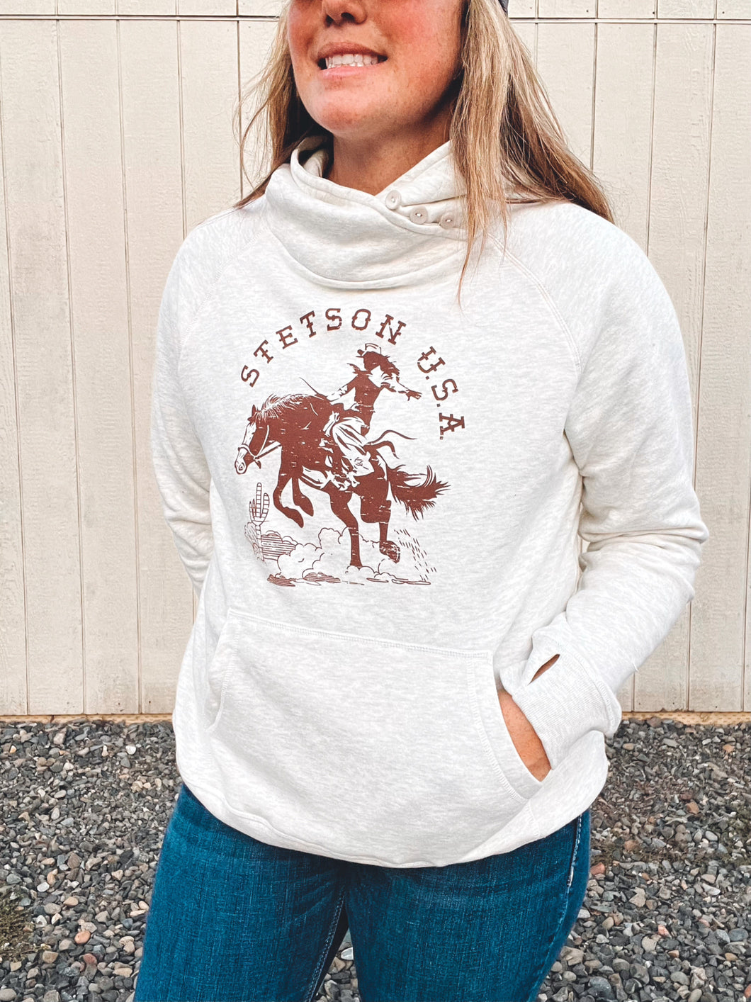 Lady Bronc Rider Hoodie