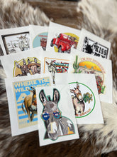 Load image into Gallery viewer, Donkey Decal Stickers
