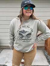 Load image into Gallery viewer, Mountain Crewneck Sage
