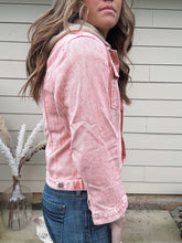 Load image into Gallery viewer, Pink Denim Jacket
