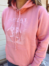 Load image into Gallery viewer, Ariat Dusty Rose Hoodie
