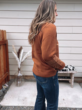 Load image into Gallery viewer, Cinnamon Longhorn Sweater
