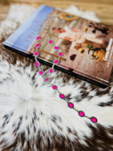 Load image into Gallery viewer, Pink Concho Lariat
