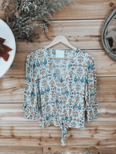 Load image into Gallery viewer, Boho Tie Front Top
